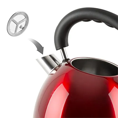 Klarstein Teatime théière électrique 1,8 L rouge