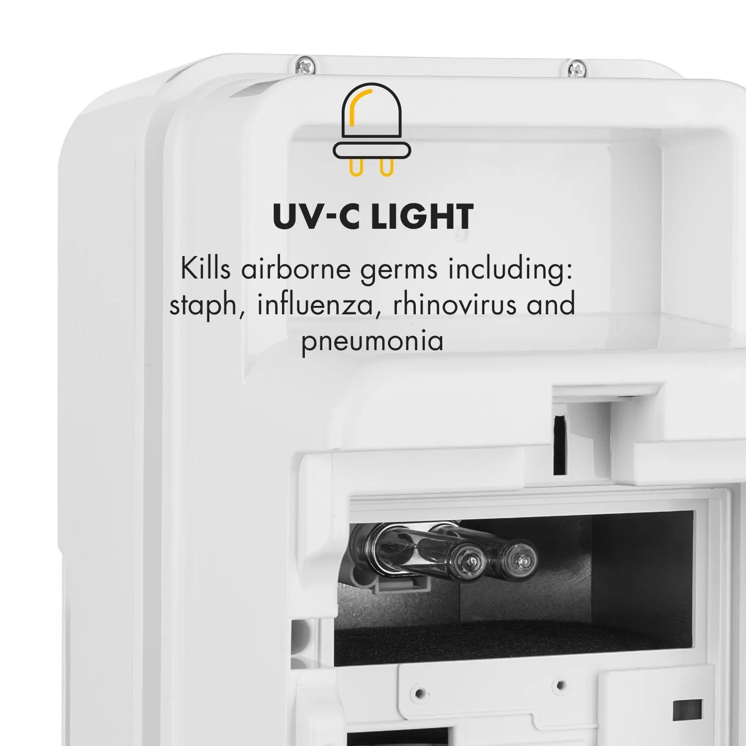 Klarstein Piemont purificateur d'air 4-en-1 blanc 210