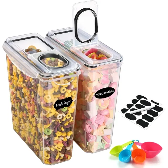YASHE boîte rangement cuisine 3,7 L lot 2 sans BPA