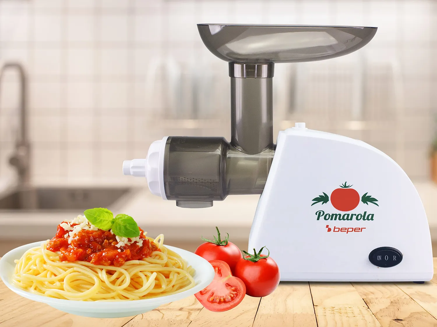Beper BP.720 presse tomates électrique 300W réversible