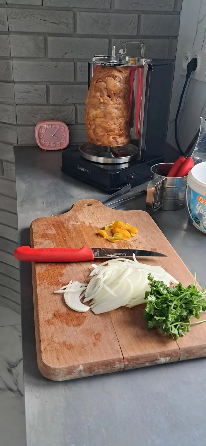 Clatronic DVG 3686 grill vertical kebab 1400 W
