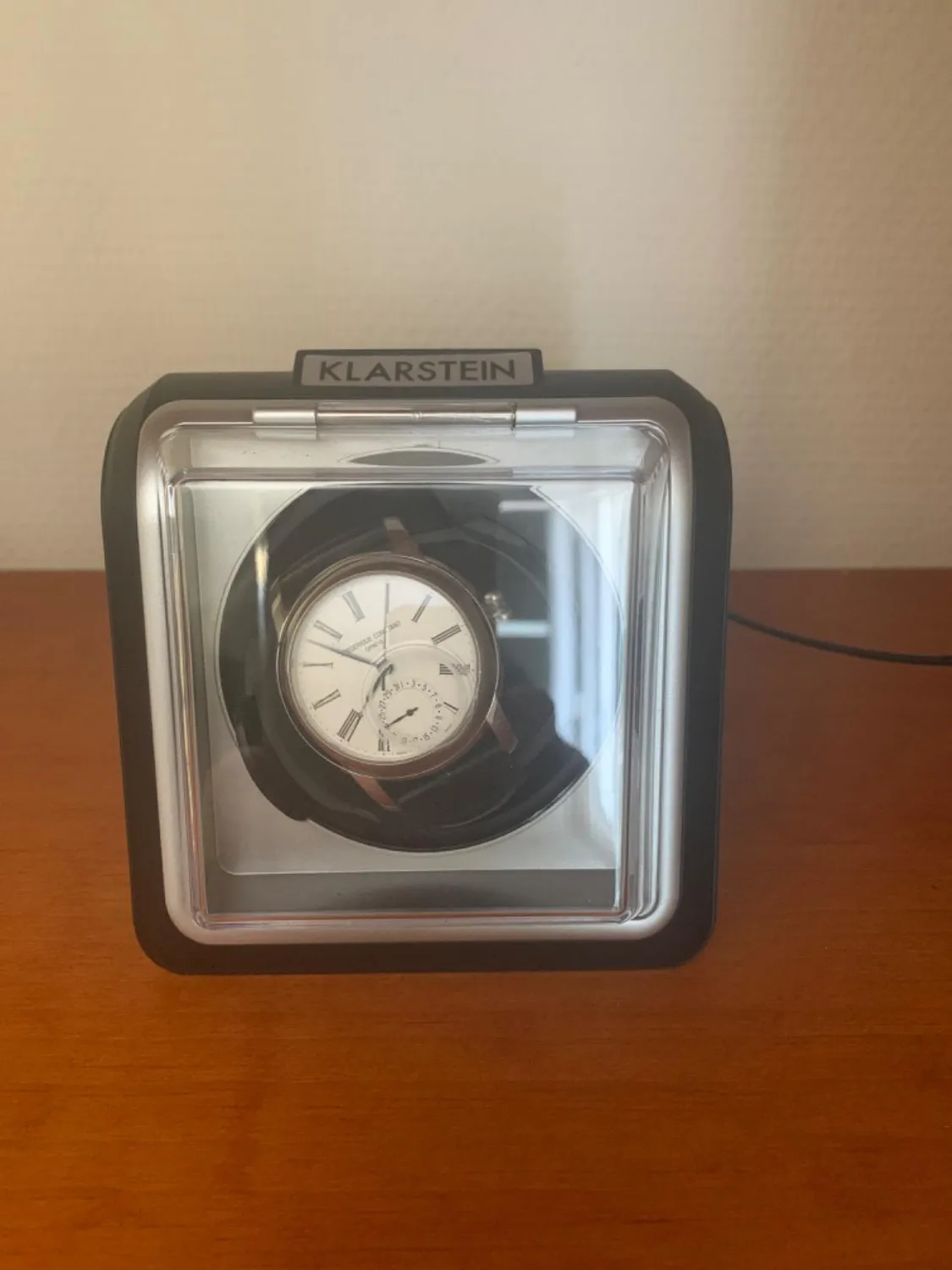 Klarstein 8PT1SR remontoir 1 montre noir automatique