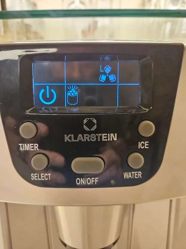 Klarstein Ice Volcano 2G machine à glaçons rouge 2 L 12 kg