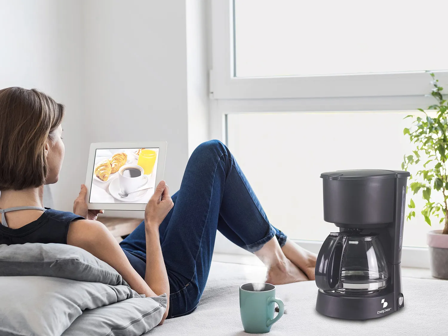 Beper BC.060 cafetière filtre 600 ml 4 tasses