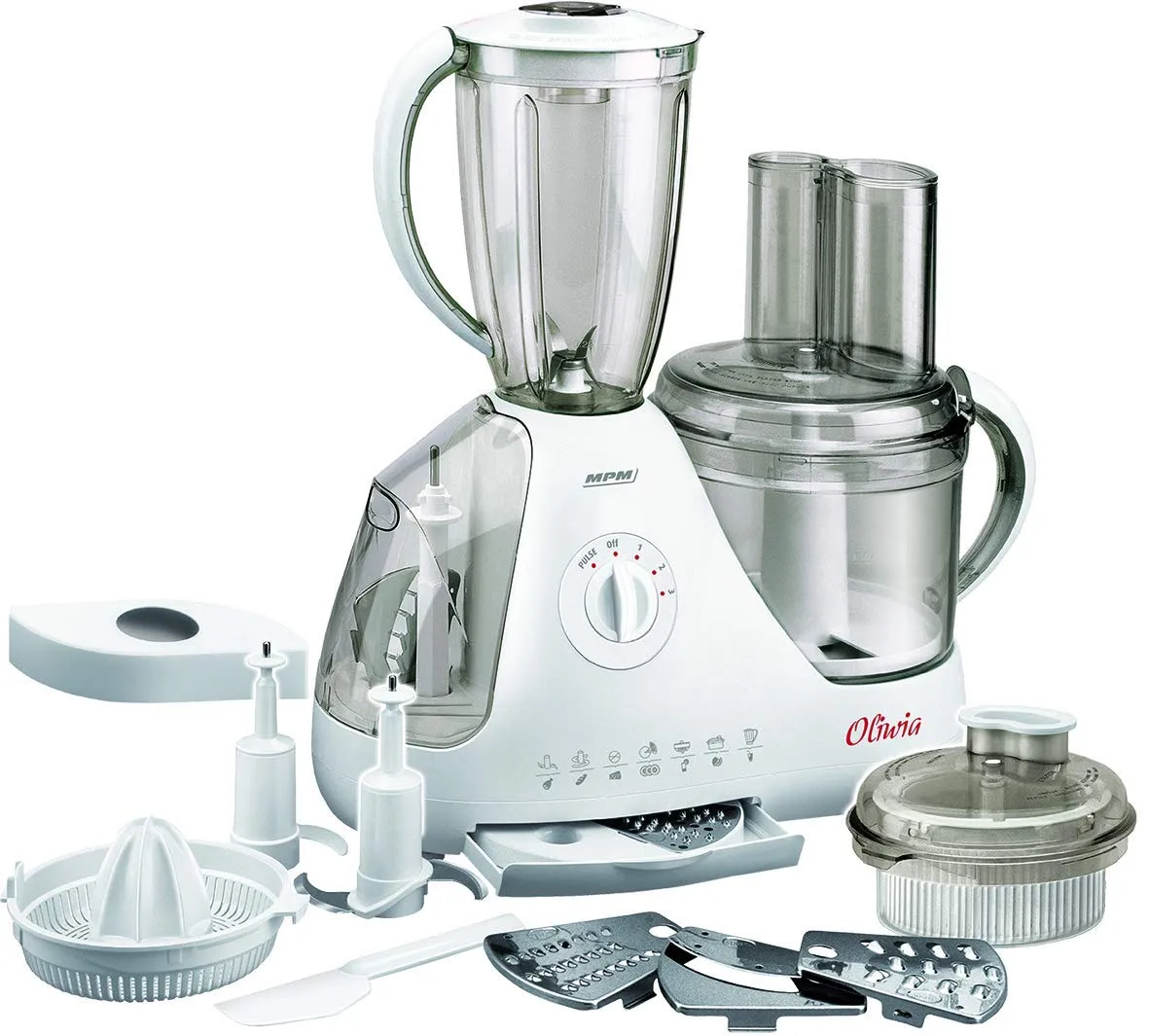 MPM MRK-10 robot cuisine multifonction 800W 1,5L