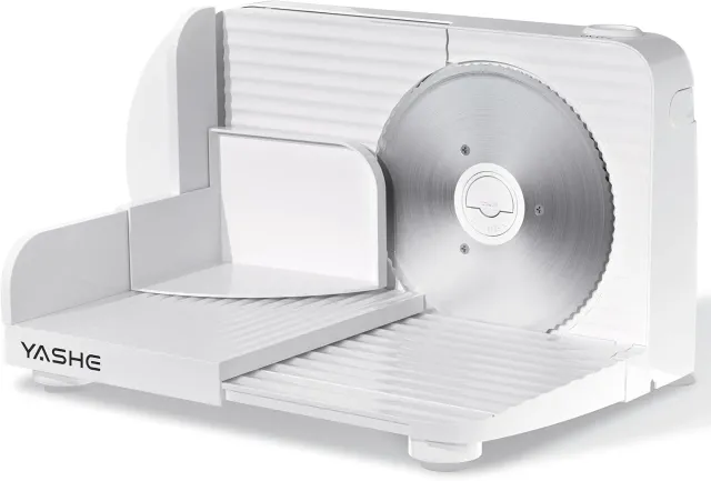 YASHE Trancheuse Électrique Pliable 180W 0-15 mm