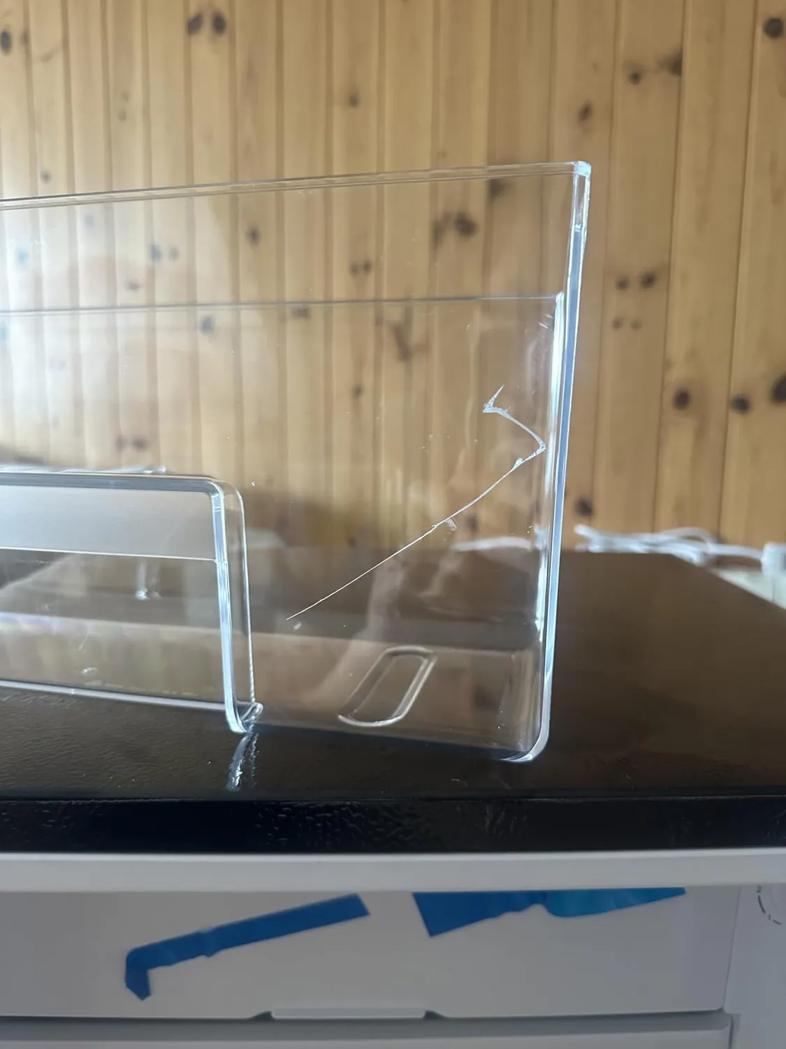 Klarstein Spitzbergen réfrigérateur noir porte inscriptible