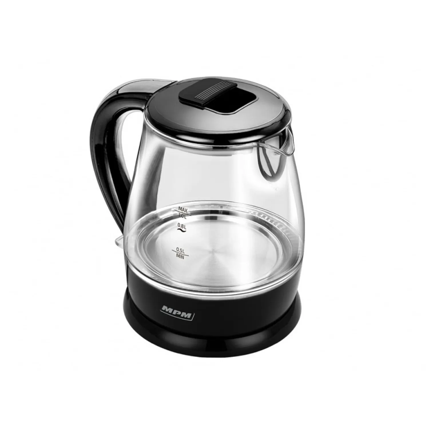 MPM MCZ-99 bouilloire verre 1 L 1630 W éclairée