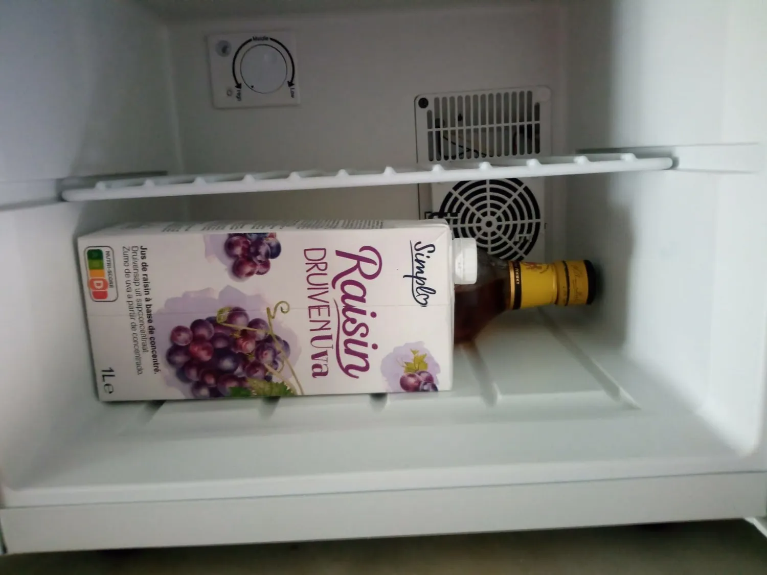 Klarstein mini frigo 17L argent silencieux 0-15°C