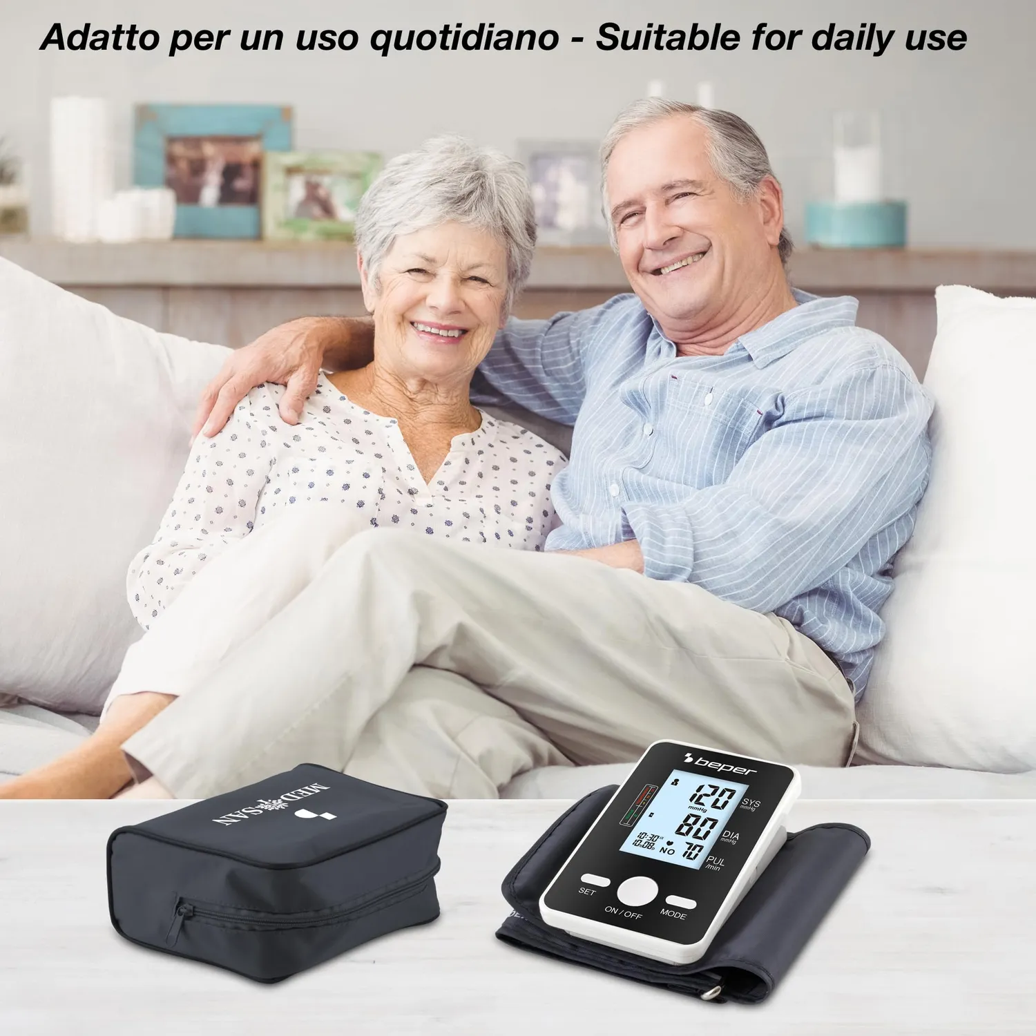 Beper P303MED100 tensiomètre bras électronique 150 mémoires