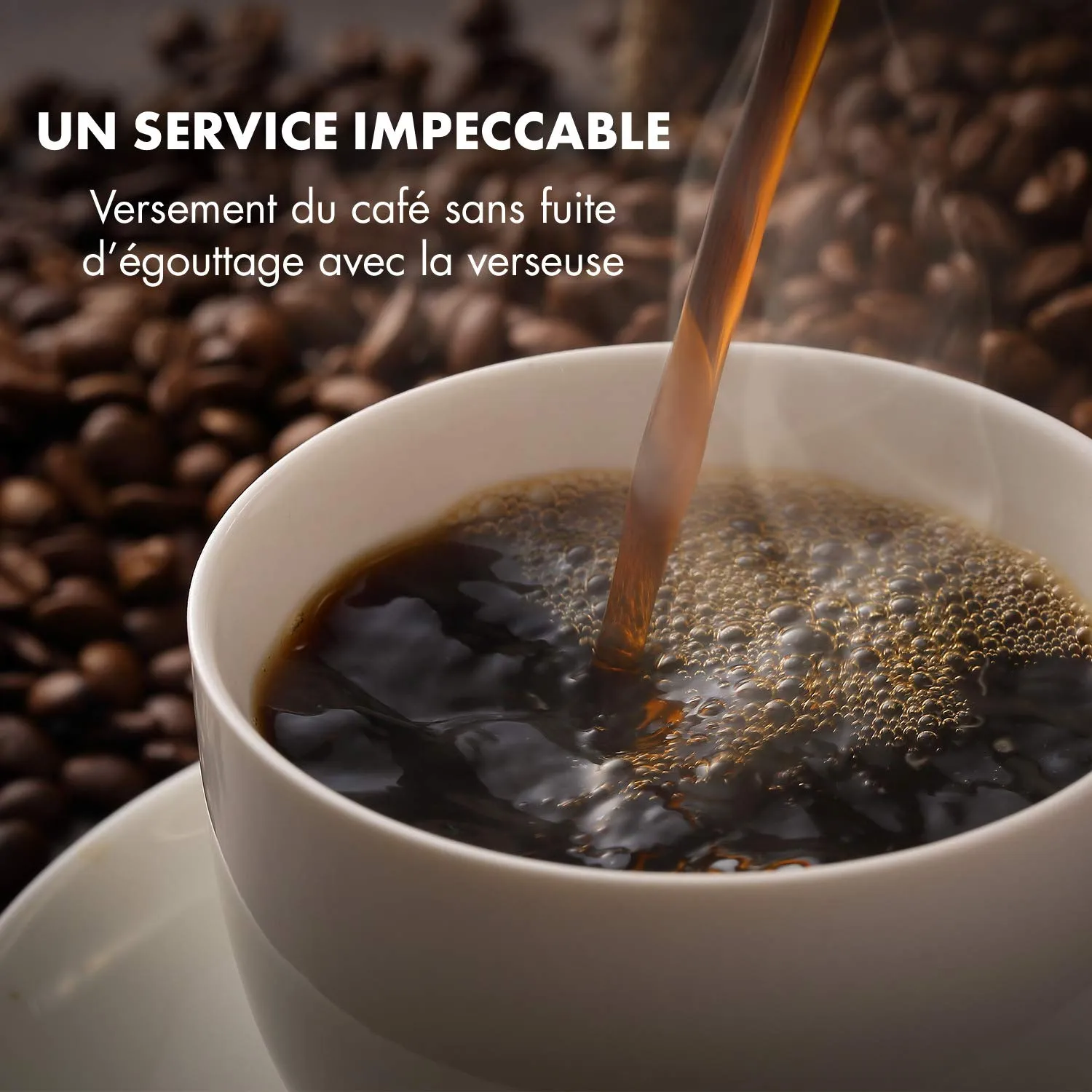 Klarstein Arabica cafetière filtre 12 tasses noir inox