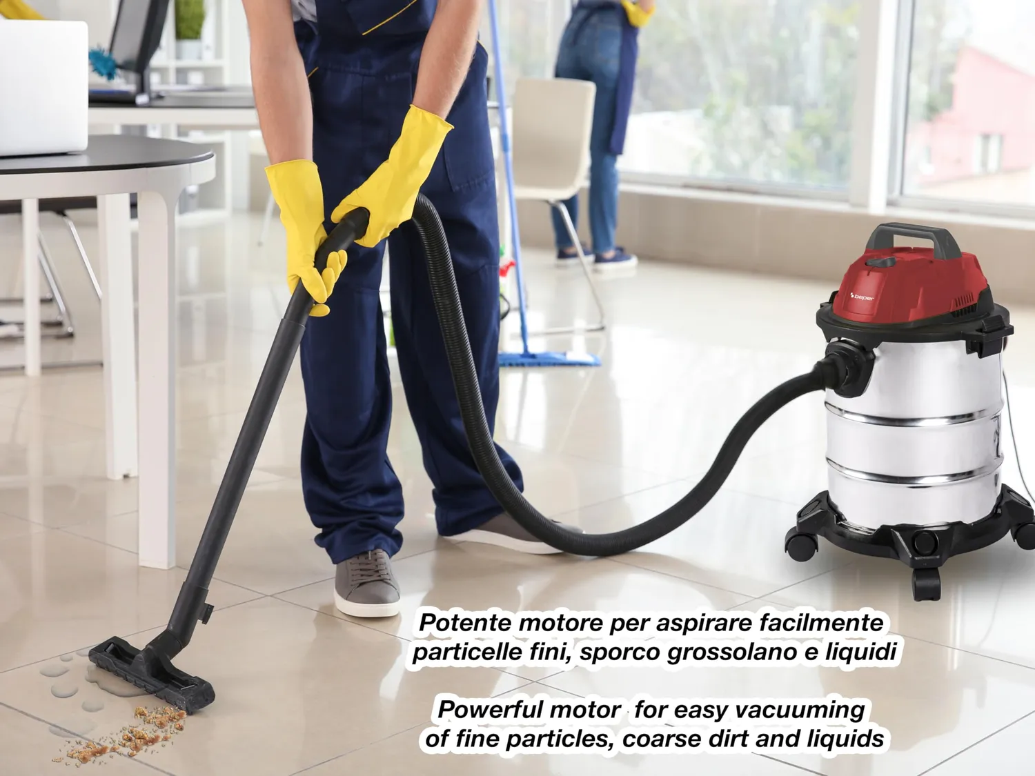 Beper P202ASP300 aspirateur eau poussière 20 L 1000 W