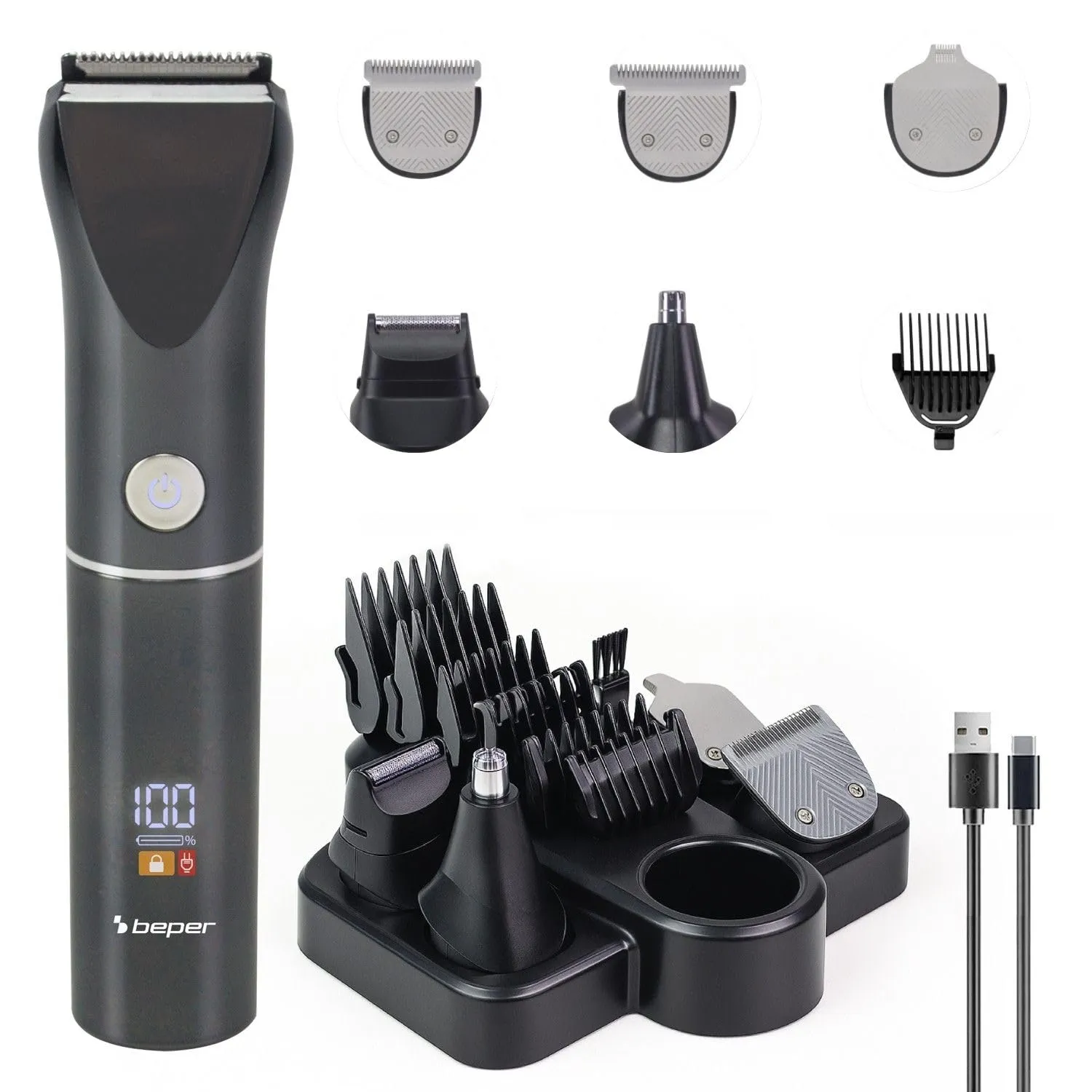 Beper P304CAP050 TrimX 12 tondeuse multifonction 12 pcs