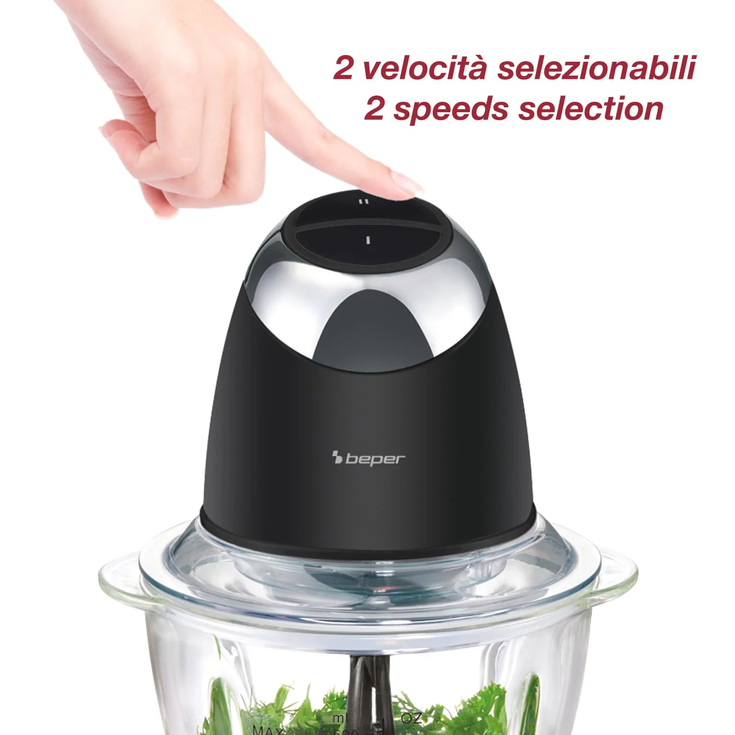 Beper P102ROB003 hachoir électrique 500 ml
