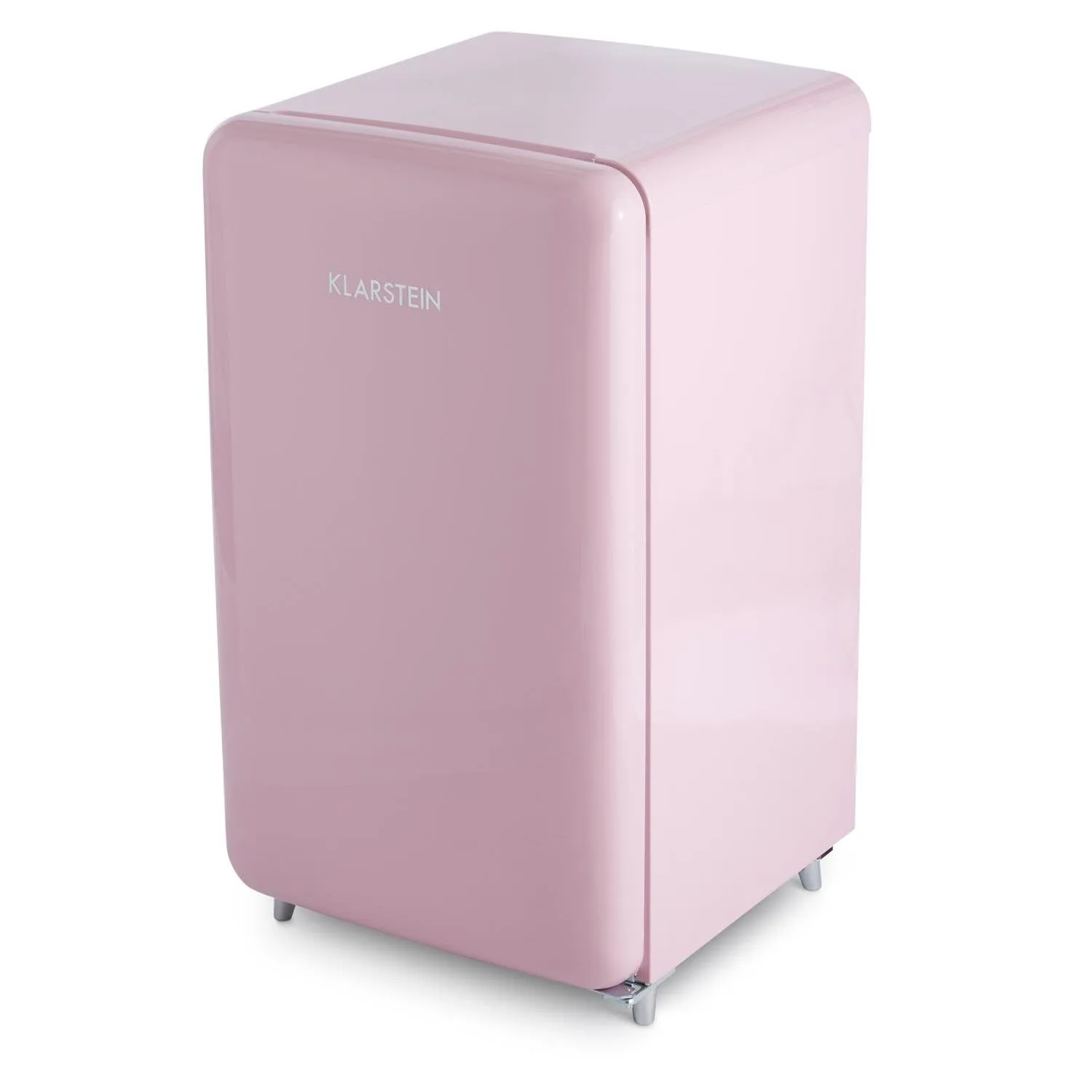 Klarstein Pop Art mini frigo rétro 121 L rose
