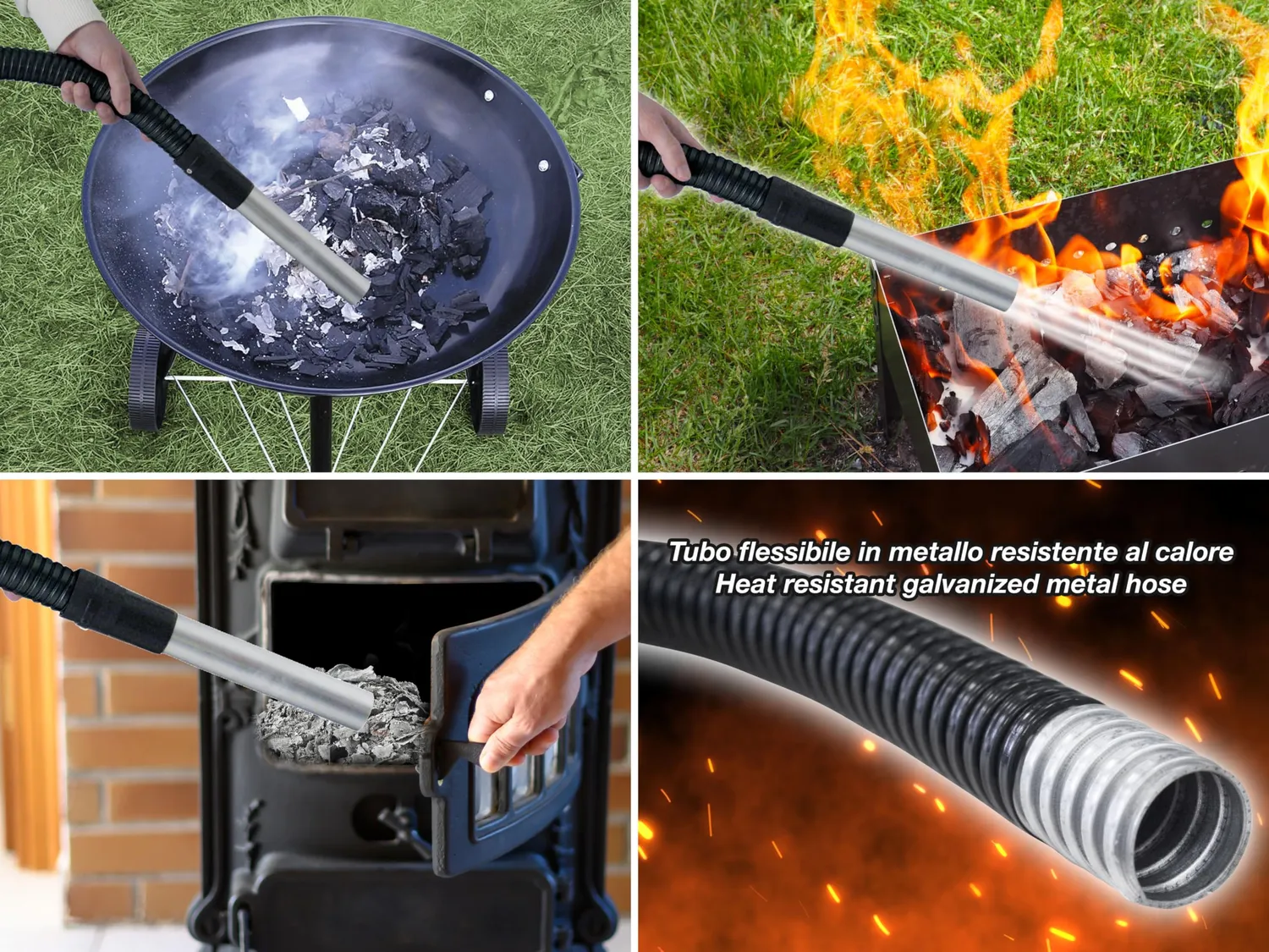 Beper P202ASP250 aspirateur à cendres 15 L souffleur HEPA