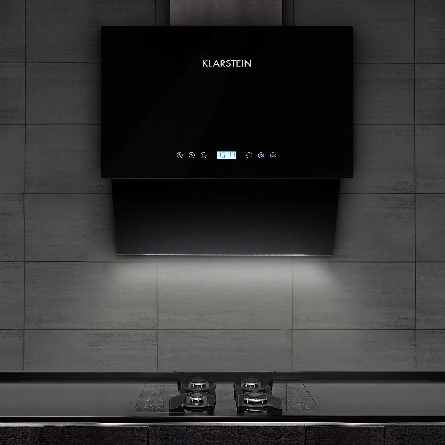 Klarstein Aurea VII hotte aspirante 60 cm noir 620 m³/h