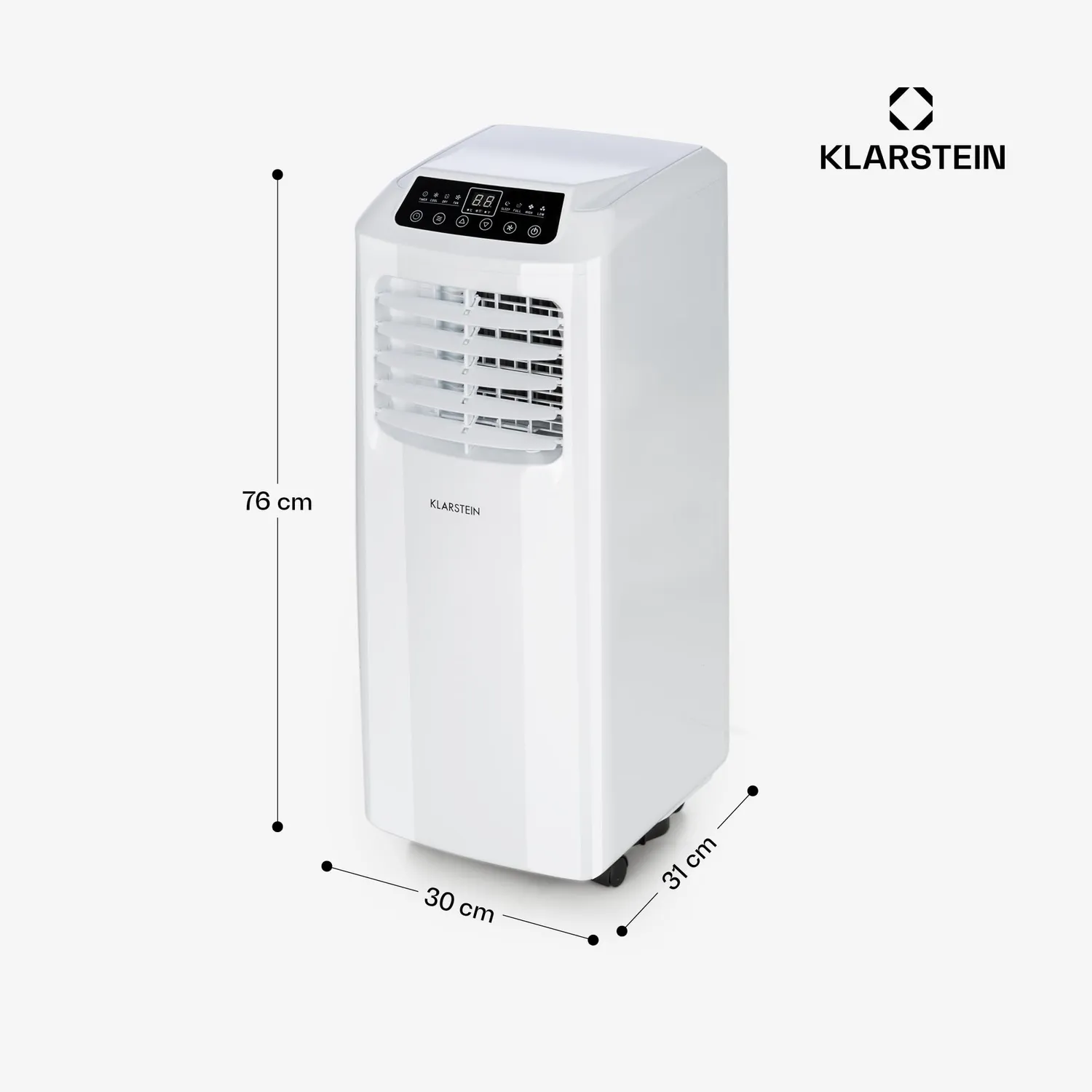 Klarstein climatiseur mobile 7000 BTU connecté 3 en 1