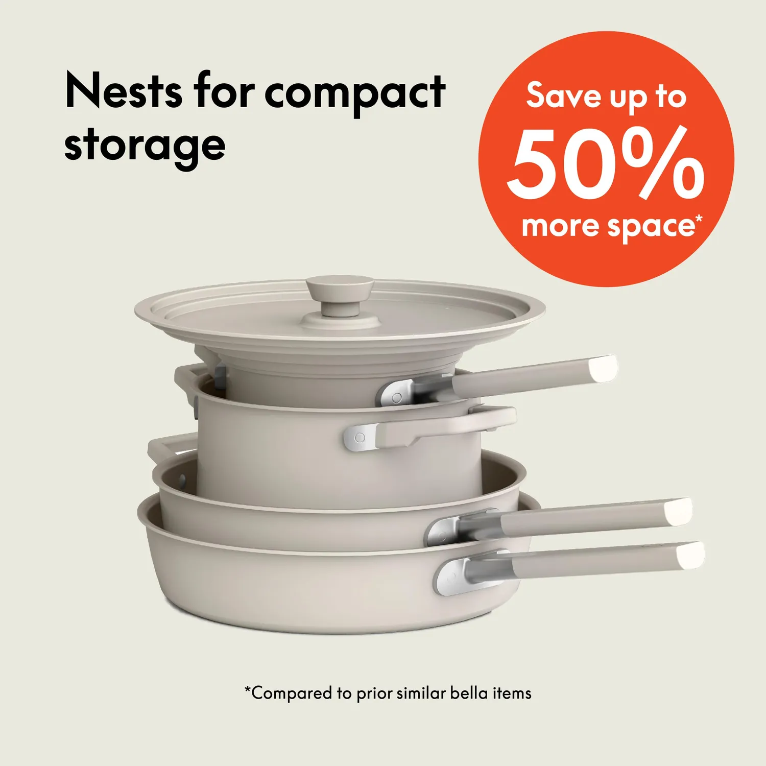 La Bella StoreMore batterie de cuisine 9 pièces céramique
