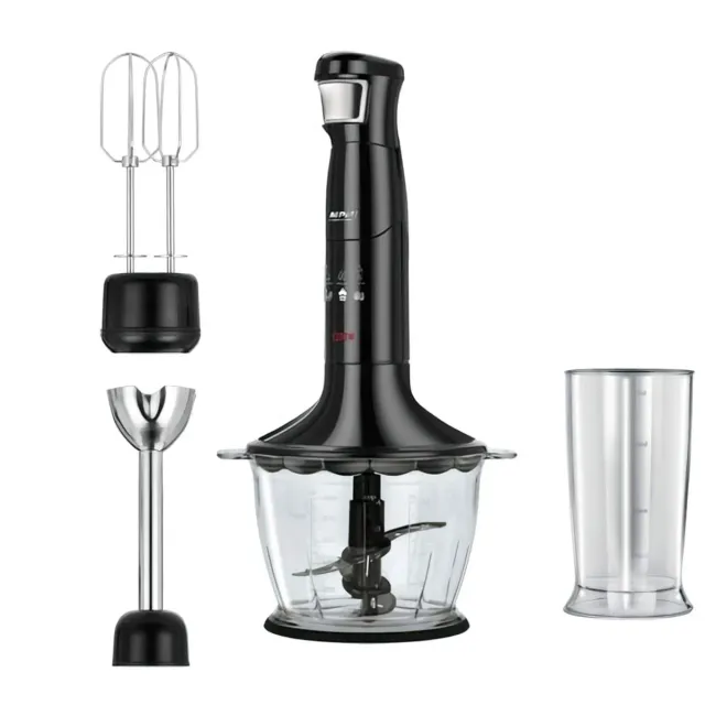 MPM MBL-29/C set mixeur plongeant 1200 W inox