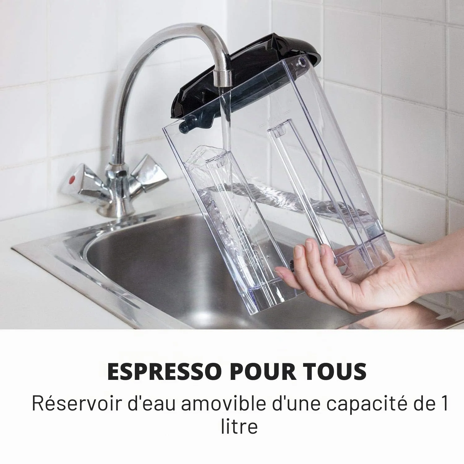 Klarstein Espressionata Gusto machine expresso 15 bars noire
