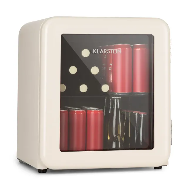 Klarstein mini frigo 48 L porte vitrée 0-10°C
