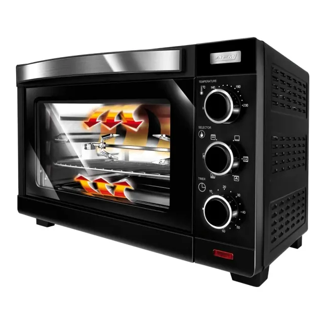 MPM MPE-09/T mini four convection 30 L noir 1600 W