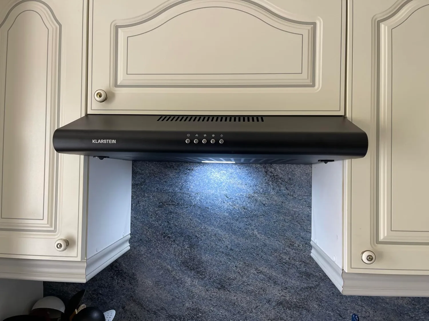Klarstein Capannina hotte aspirante 60 cm noire