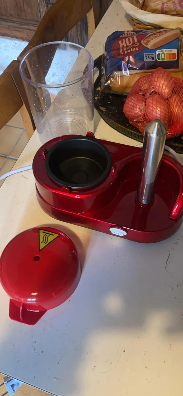 Beper P101CUD501 machine à hot-dogs vapeur 6 saucisses 350W