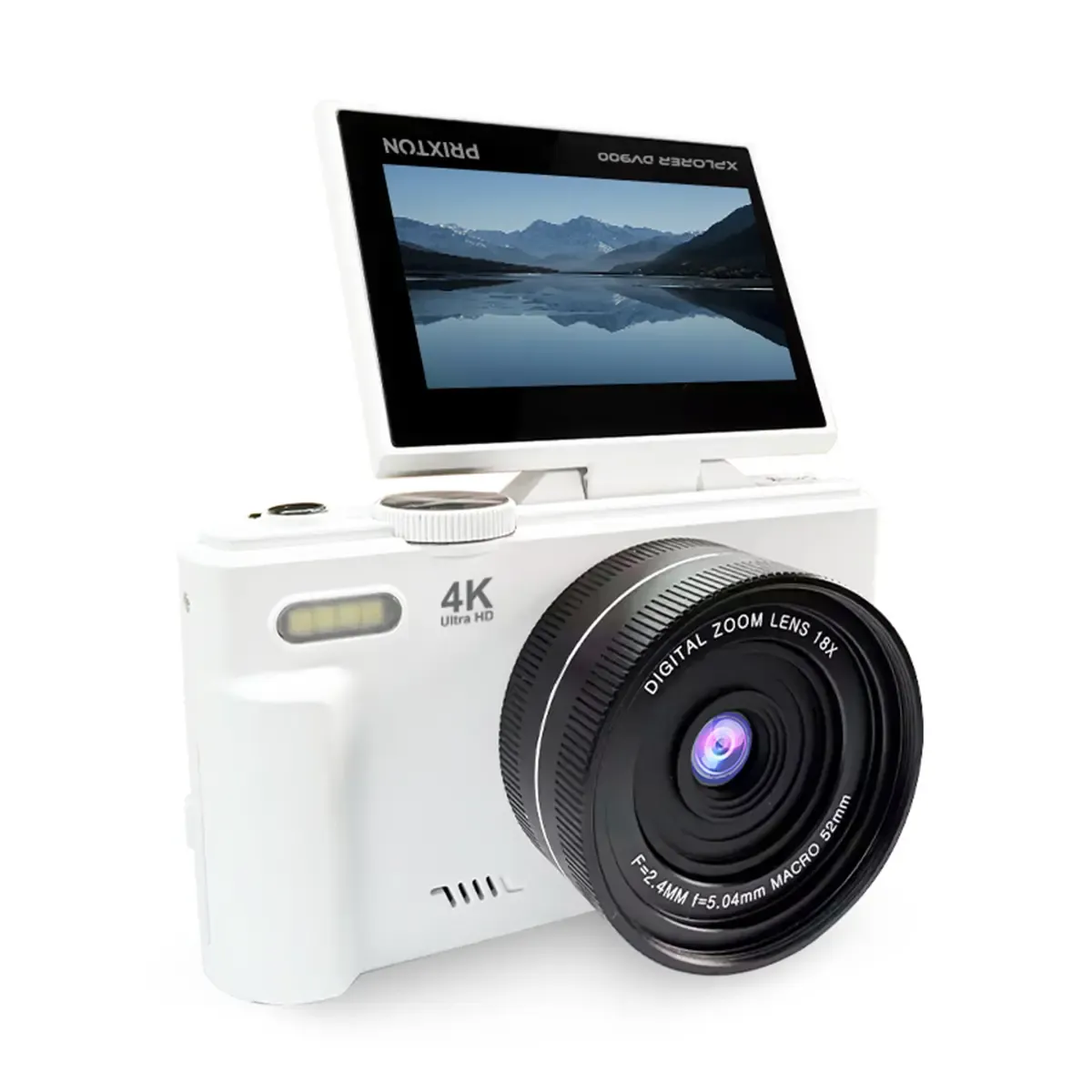 Prixton Xplorer DV900 caméra numérique 4K blanche 64MP
