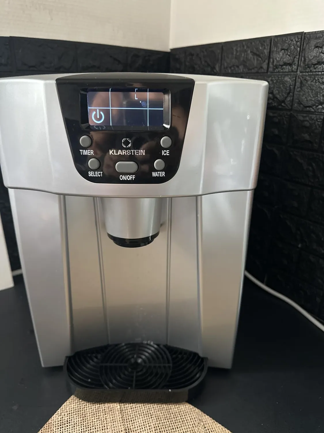 Klarstein Ice Volcano 2G machine à glaçons rouge 2 L 12 kg
