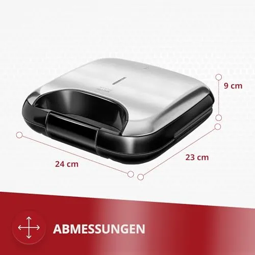 MPM MOP-19M appareil à croque-monsieur 750 W inox