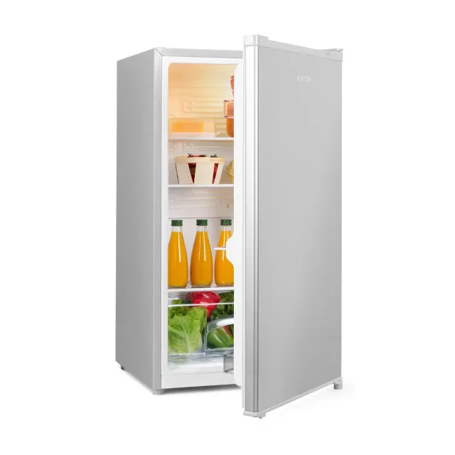 Klarstein Hudson réfrigérateur compact 88 L Argent 7 niveaux