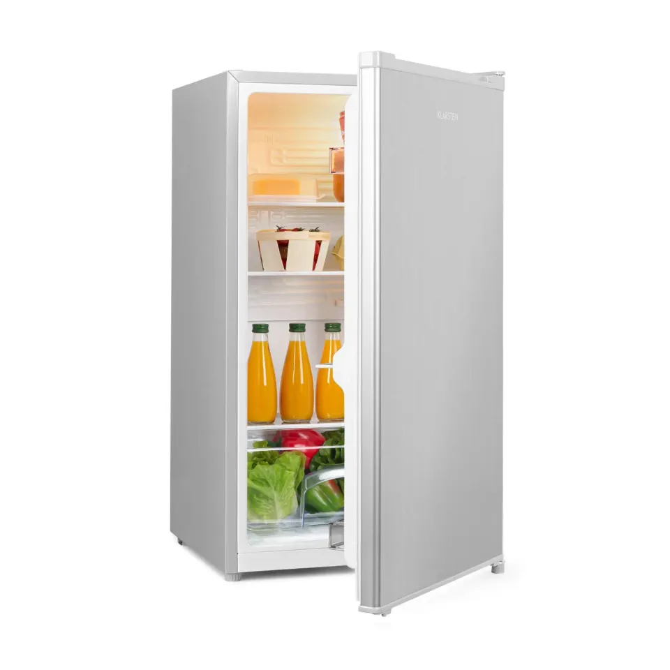 Klarstein Hudson réfrigérateur compact 88 L Argent 7 niveaux