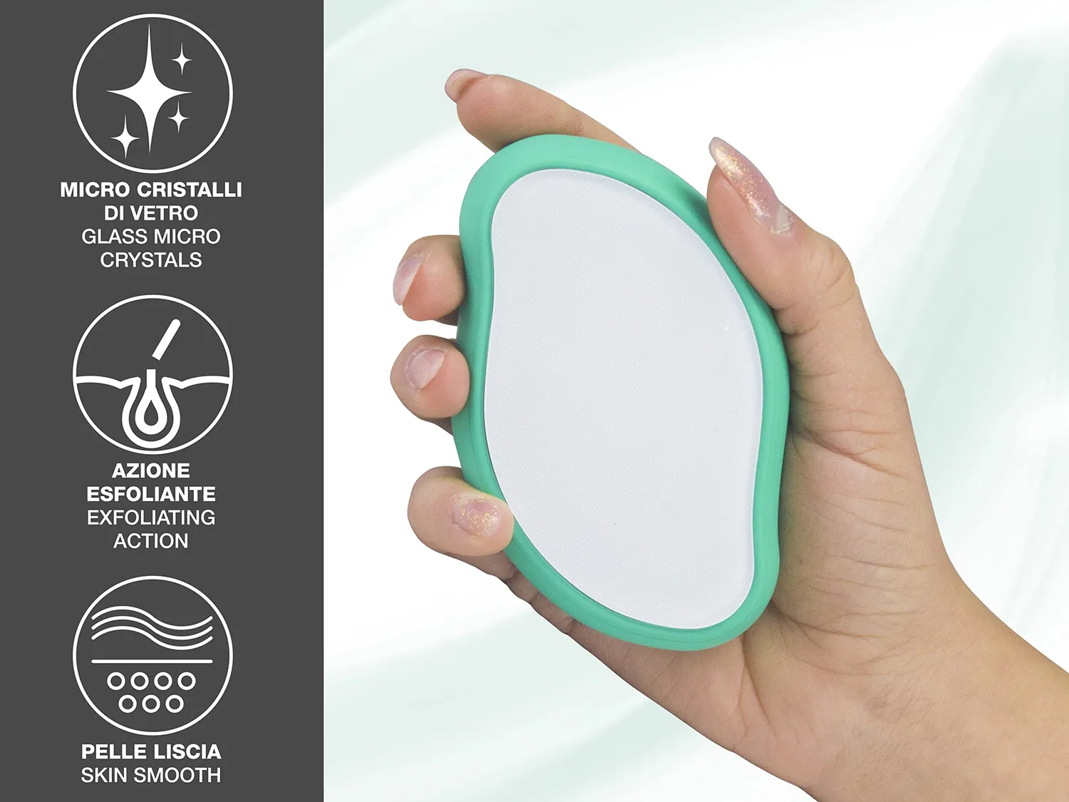 Beper C301ABE200 pierre exfoliante microcristaux de verre