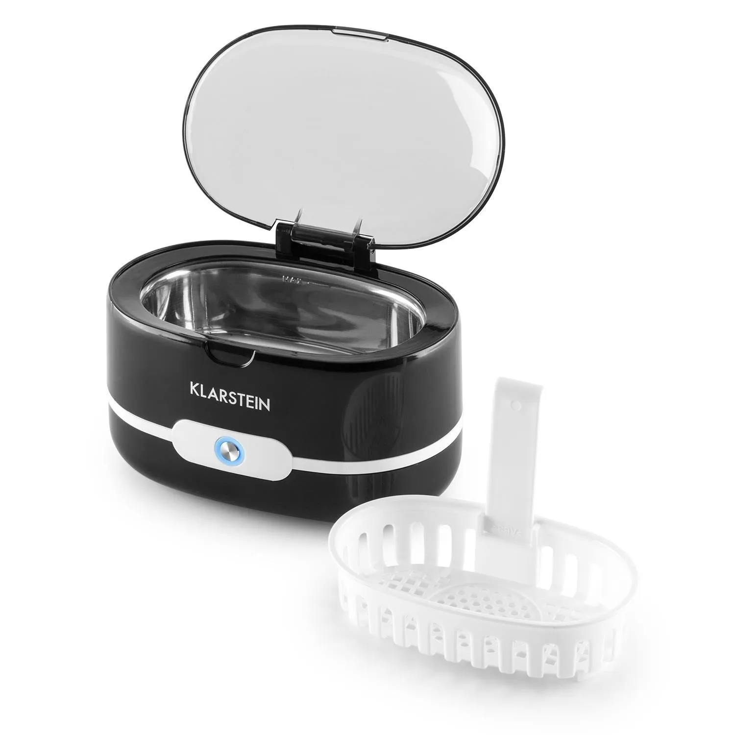 Klarstein Superpure Nettoyeur Ultrasons 42 kHz Noir