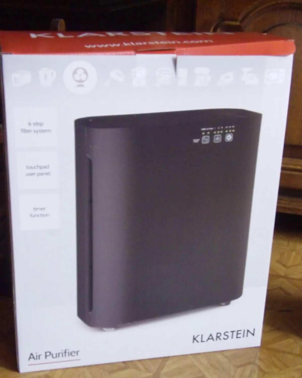 Klarstein Vita Pure 2G purificateur d'air 5-en-1 40m² HEPA