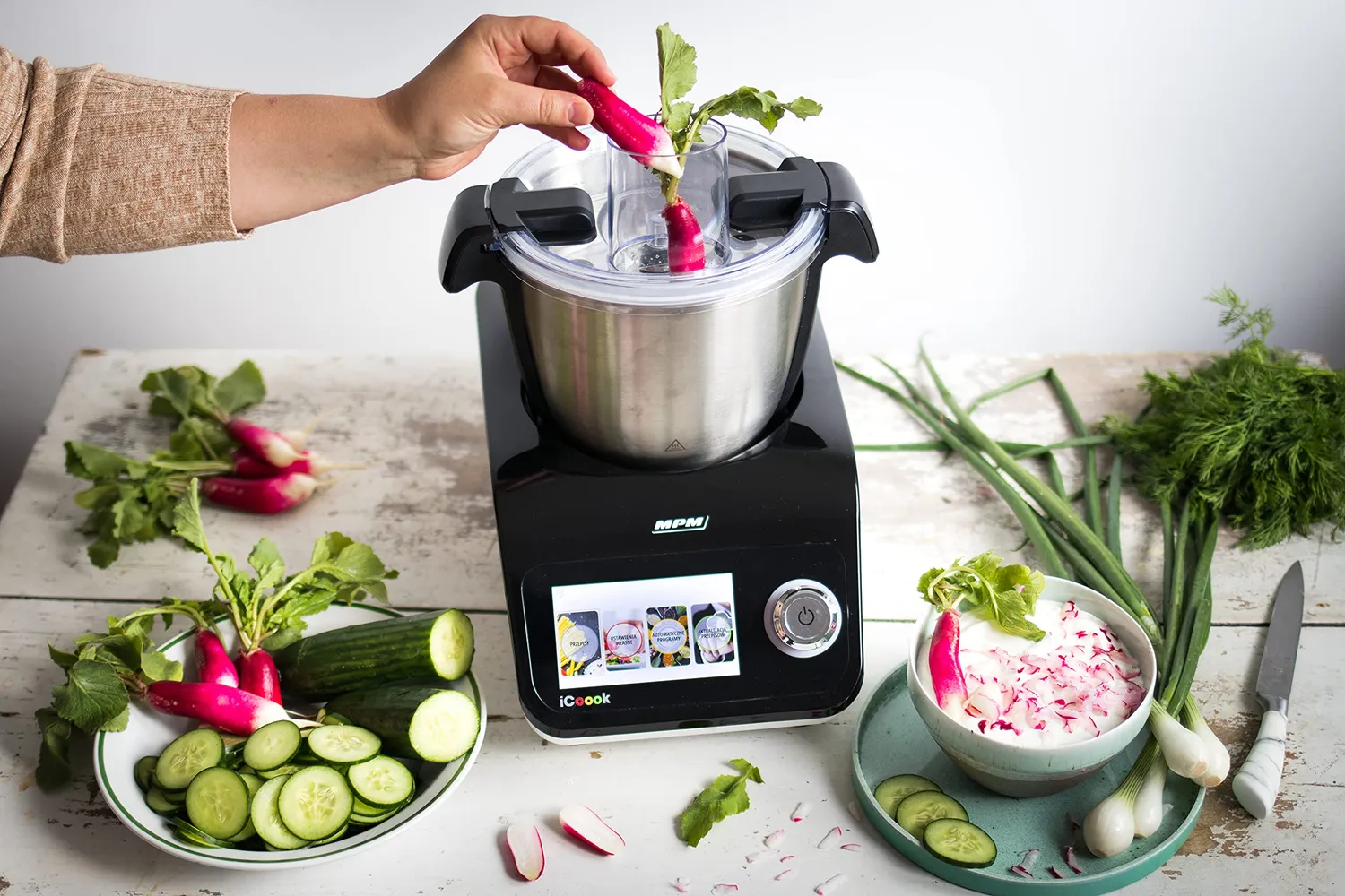 MPM iCook MRK-18 robot cuiseur 3,5 L Wi-Fi