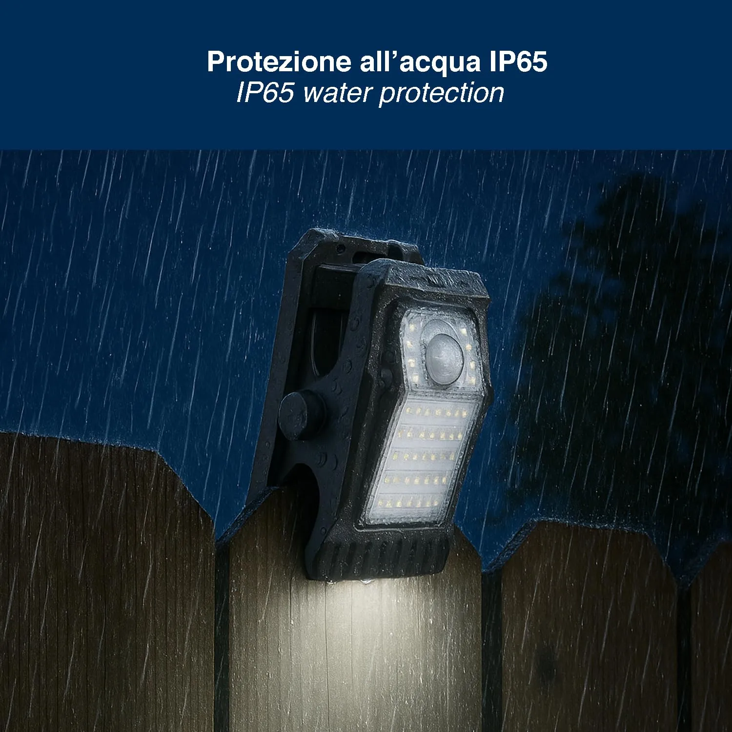 Beper Clipia P207ILO003 lampe solaire à pince détecteur IP65