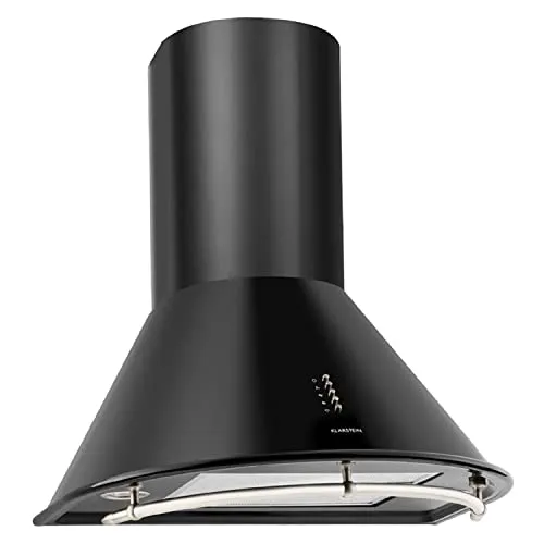 Klarstein Noir hotte aspirante 60 cm noir mat 352 m3/h