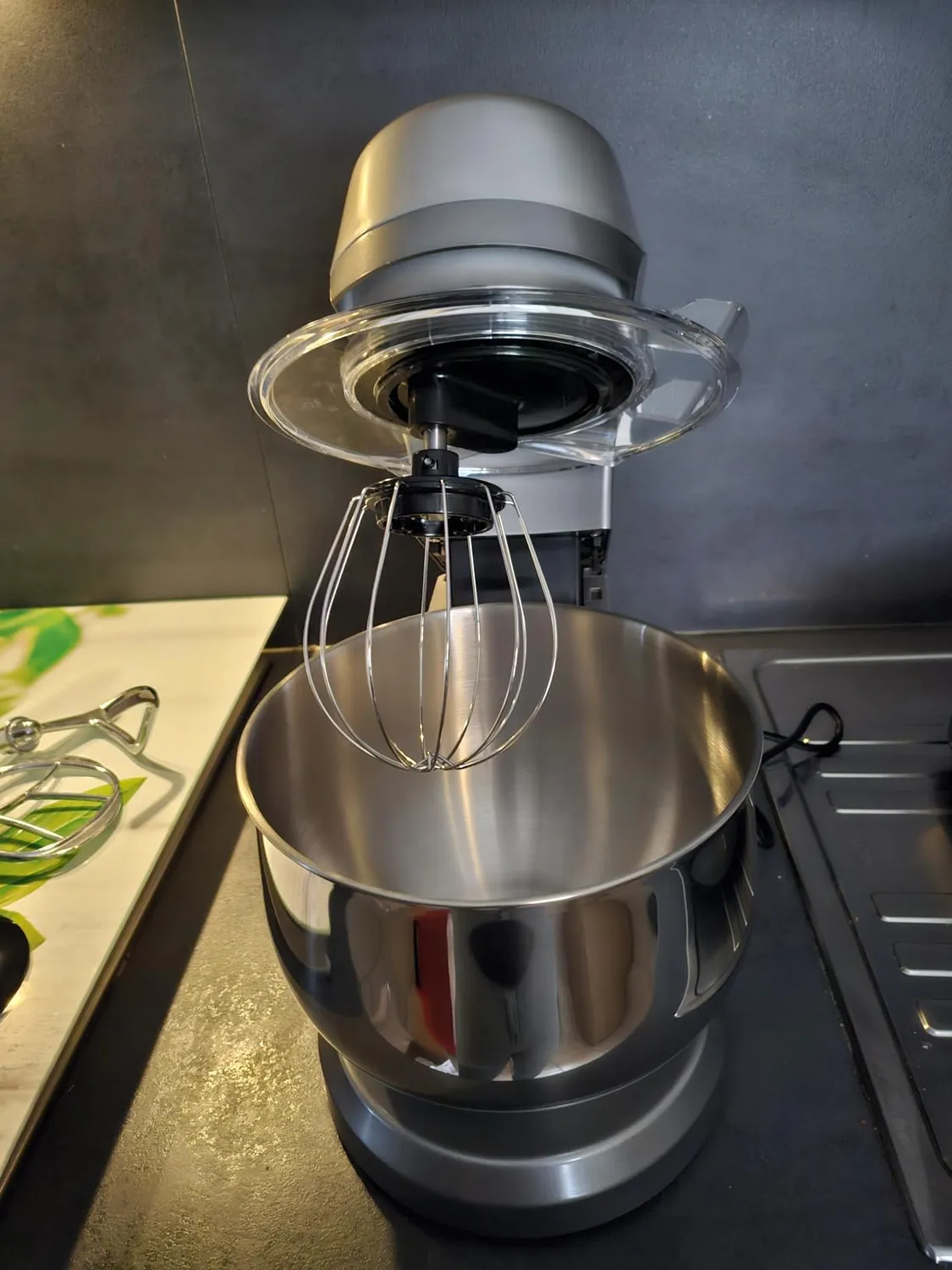 Clatronic KM 3709 robot pâtissier 5L 1000W inox