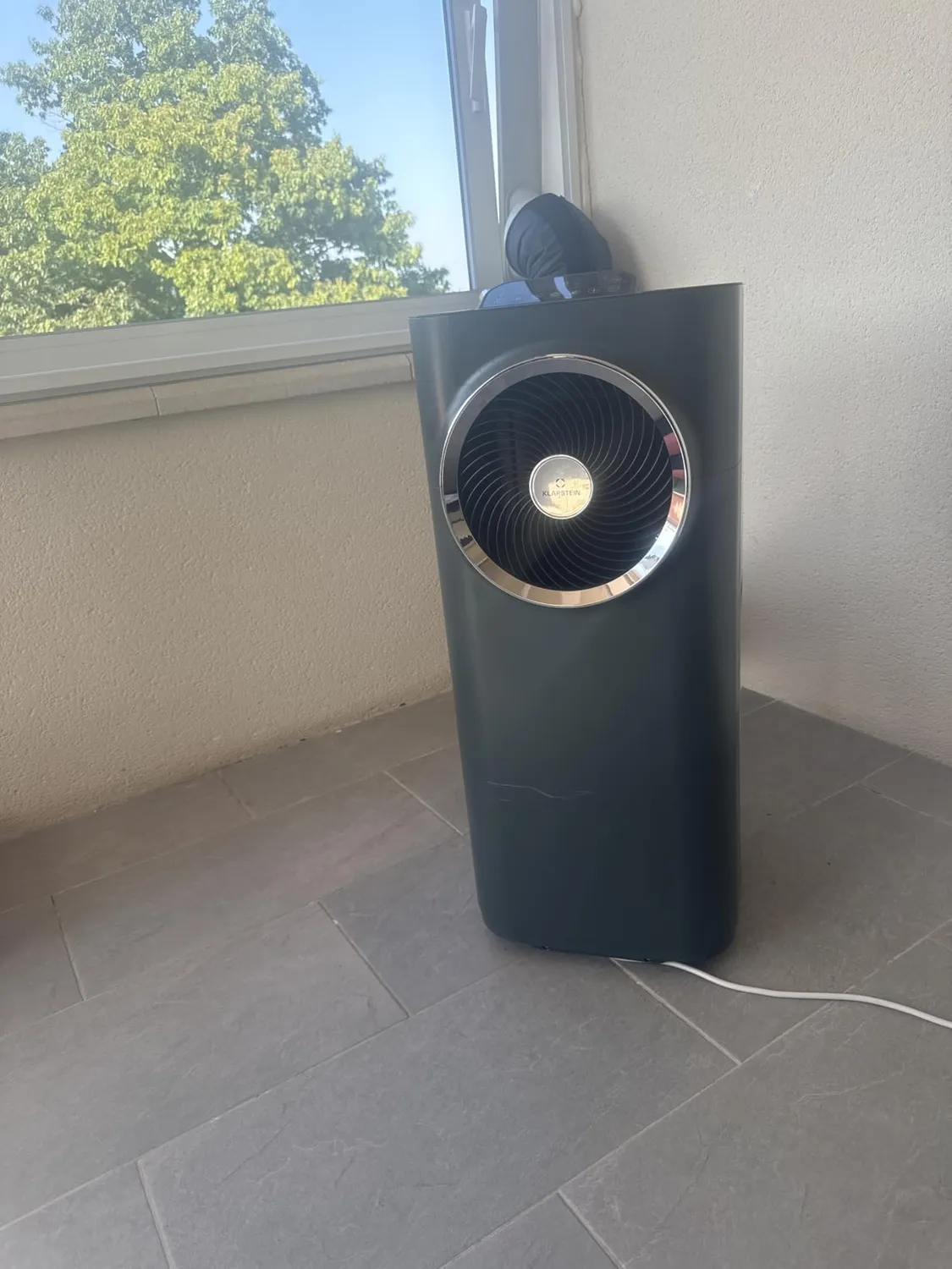 Klarstein Kraftwerk Smart climatiseur mobile 12000 BTU blanc