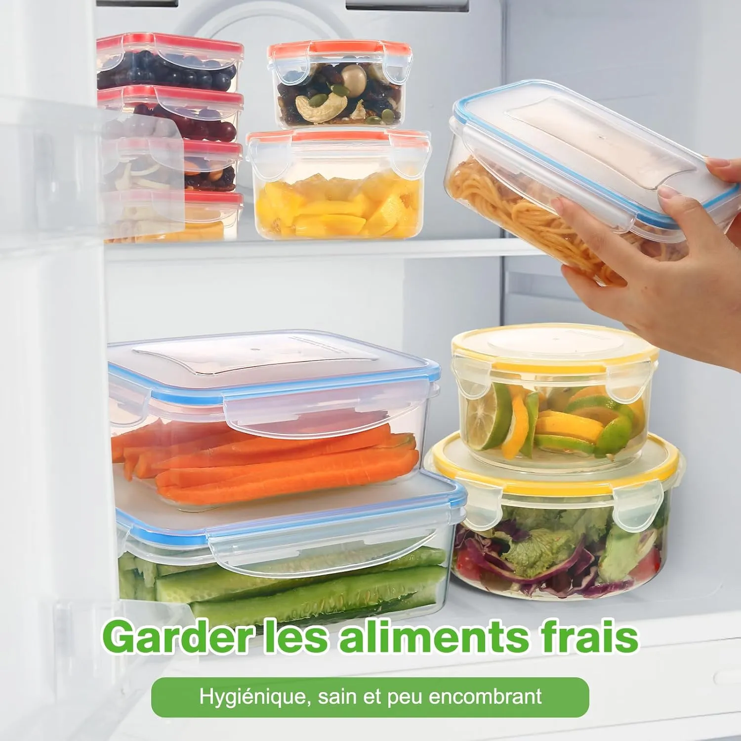 YASHE 28 pièces boîte conservation alimentaire hermétique