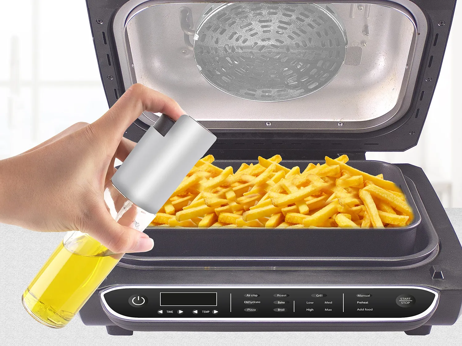 Beper Cucinotto P101FRI080 friteuse air chaud 8-en-1