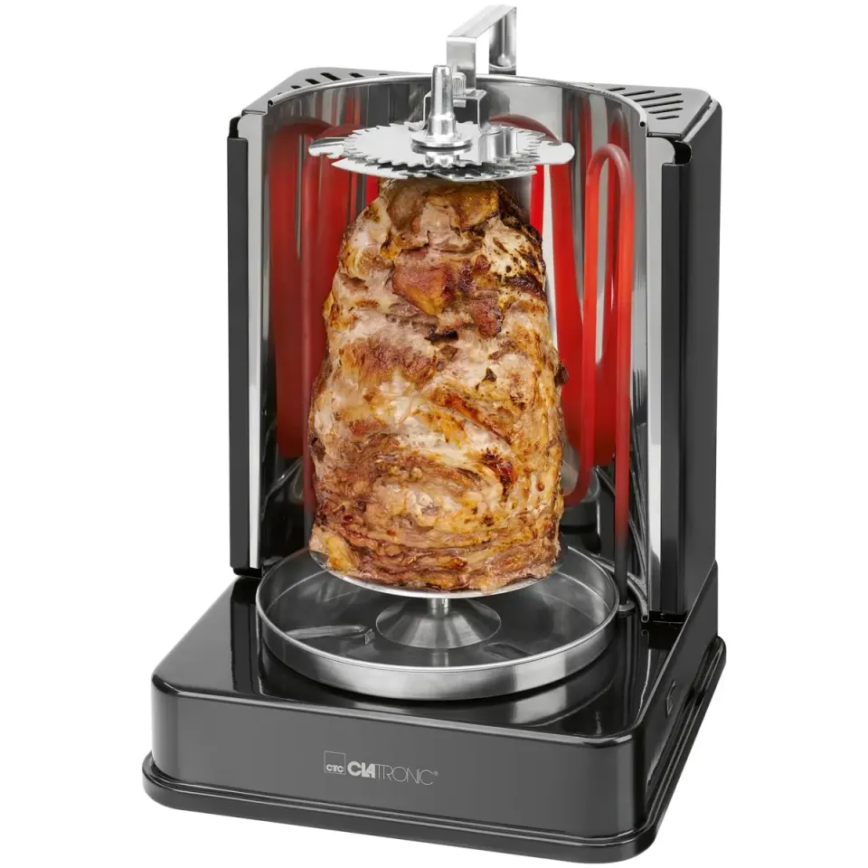 Clatronic DVG 3686 grill vertical kebab 1400 W