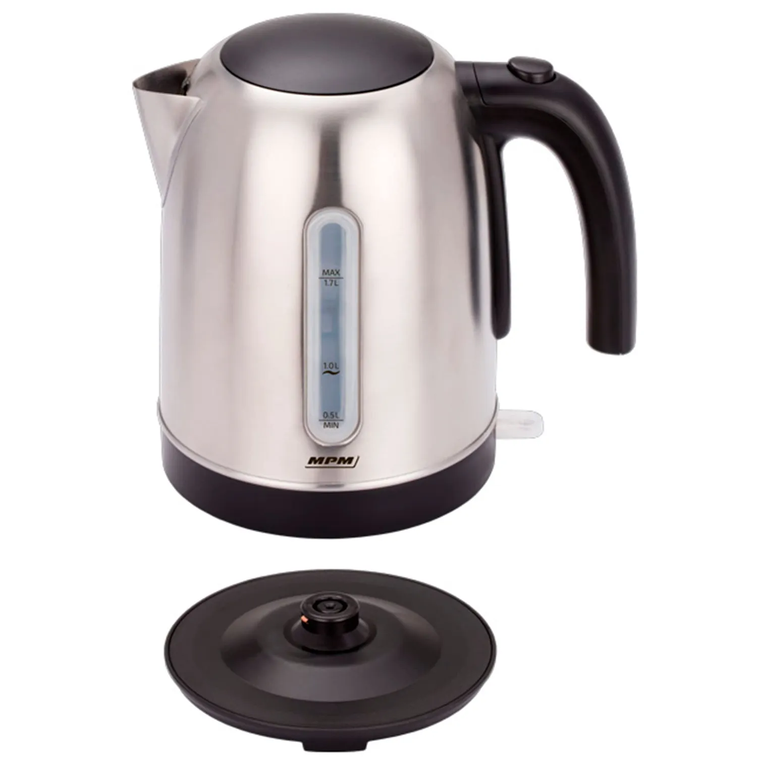 MPM MCZ-102M bouilloire inox 1,7 L 2200 W