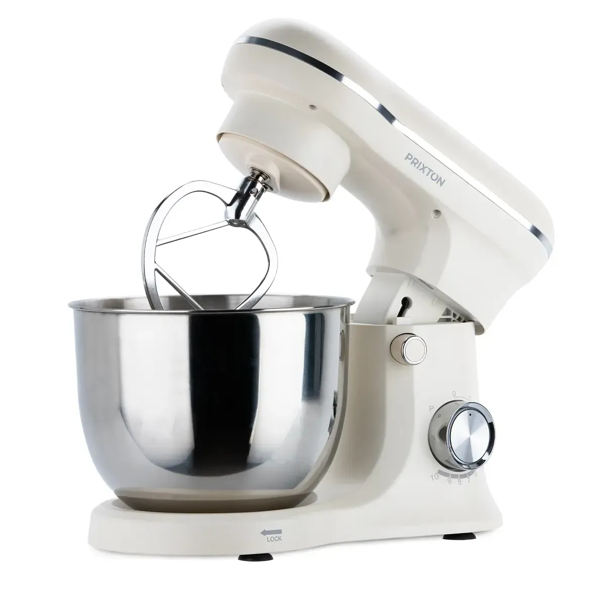 Prixton KR250 robot pâtissier crème 1500 W 10 vitesses