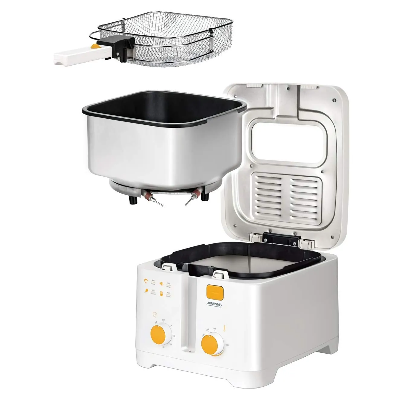MPM MFR-08 friteuse électrique 2,5 L 1800W