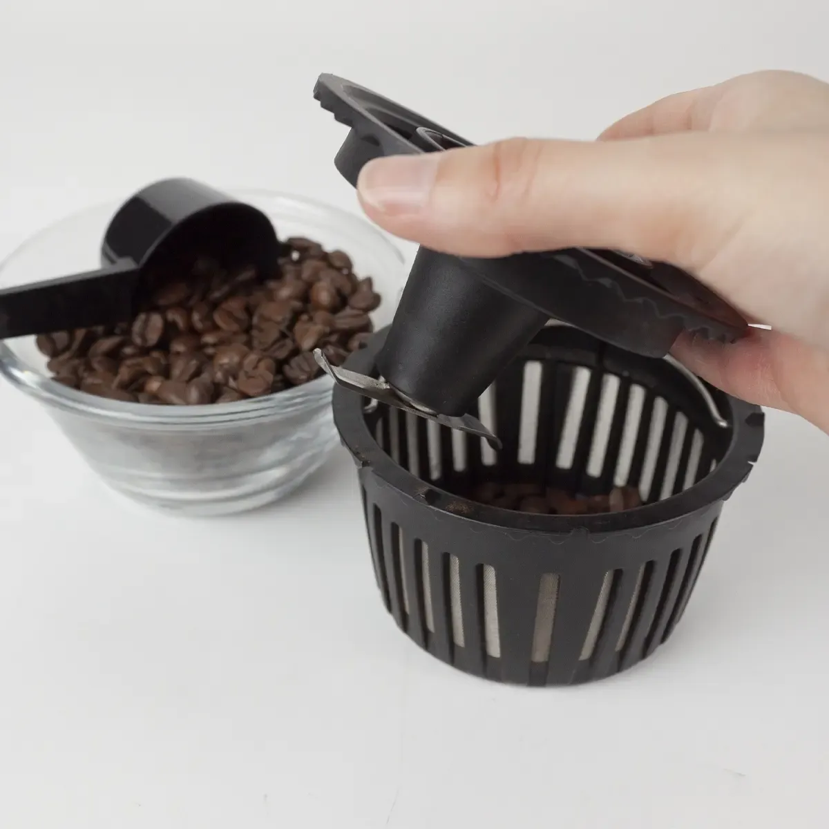 Prixton Capri cafetière avec broyeur 450 ml grains