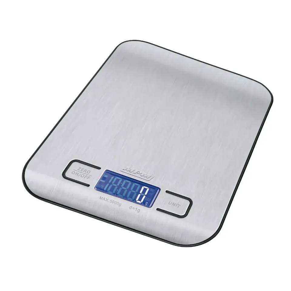 MPM MWK-02M balance cuisine 5 kg inox 1 g
